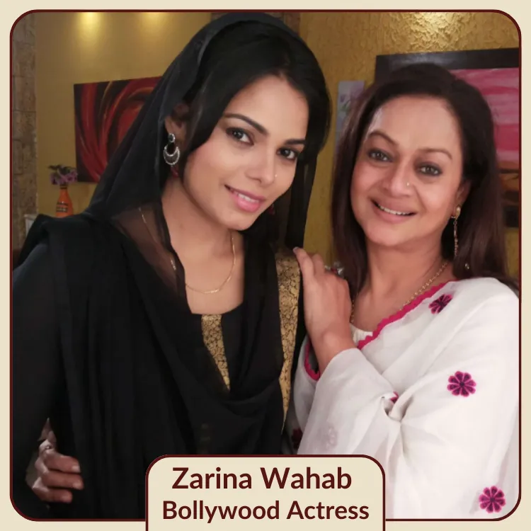 Kyrah Khan with Zarina Wahab