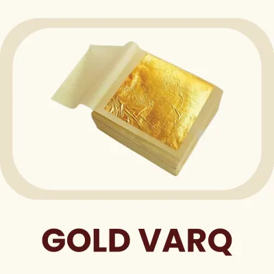 Ultra-thin edible sheets of pure gold, used in premium traditional preparations for centuries. Primary Benefit: Traditionally regarded as a "Rasayana" for general rejuvenation.